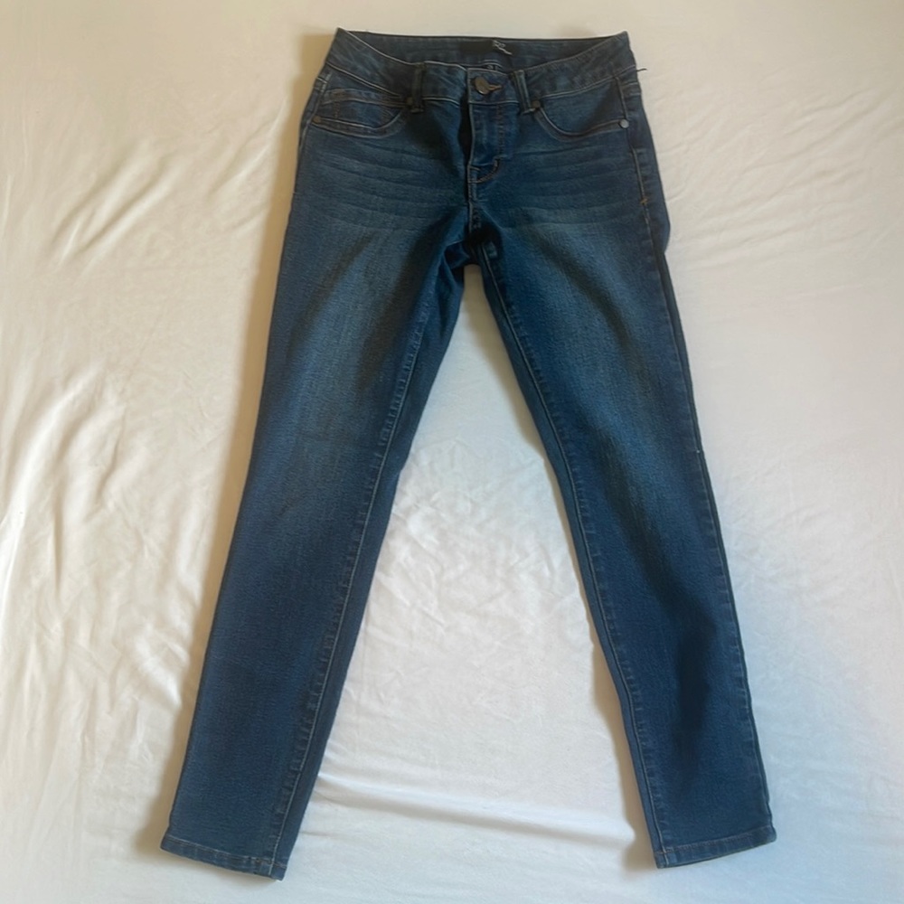 1822 Women’s Blue Petite Skinny Jeans Size 25